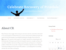 Tablet Screenshot of celebraterecoveryofpinedale.org